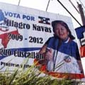 Navas denunciada por pedir el voto