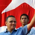 Presidente brasileño y candidato FMLN analizaron crisis financiera mundial