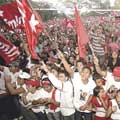 FMLN prepara caravanas y mitin