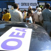 OEA alaba mejoras en organización electoral