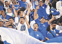 El Salvador Ecuador Soccer