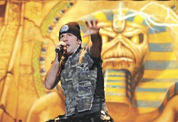 COSTA RICA-BRITAIN-MUSIC-IRON MAIDEN