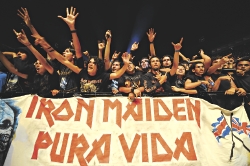 COSTA RICA-BRITAIN-MUSIC-IRON MAIDEN
