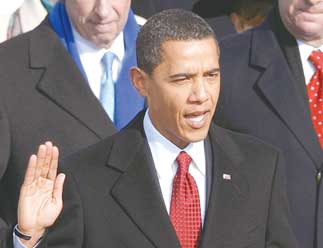 Toma de posesión de Obama