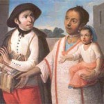 Mestizaje. Pintura de casta española e indígena. El mestizaje discriminó a los indígenas.