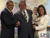 Durante la geston del presidente Lula en Brasil, la familia Funes no solamente tuvo relaciones políticas, sino también de amistad con el brasileño. Foto La Prensa / REUTERS