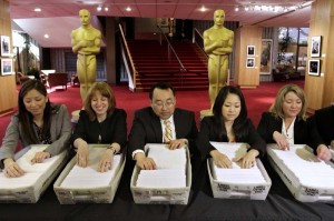 Todo listo para votar por los Oscar.
