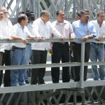 Luego del paso de la tormenta tropical 12-E, en octubre de 2012, el presidente Funes inició el proceso de reconstrucción de 37 puentes dañados a escala nacional y carreteras a escala nacional.