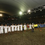 El 22 de diciembre de 2011, la selección de fútbol, luego de coronarse cuarto lugar en el campeonato mundial de dicha modalidad, afrontó un juego de carácter amistoso ante su similar de Venezuela en el CIFCO.