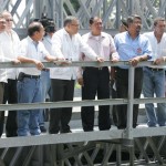 Luego del paso de la tormenta tropical 12-E, en octubre de 2012, el presidente Funes  inició el proceso de reconstrucción de 37 puentes dañados a escala nacional y carreteras a escala nacional.