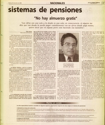 Sistema de pensiones