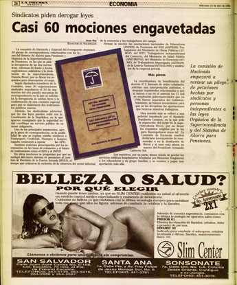 Casi 60 mociones engavetadas