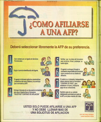 ¿Cómo afiliarse a una AFP?