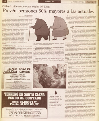 Prevén pensiones 50% mayores a la actualidad